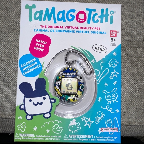 Tamagotchi the Original Virtual Reality Pet Game Hatch Feed Grow - Picture 1 of 2